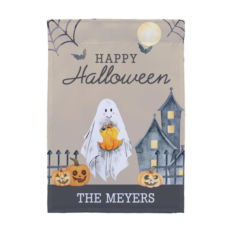 Personalized Happy Halloween Garden Flag -  - Gifts For You Now