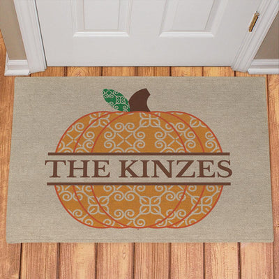 Personalized Pumpkin Doormat -  - Gifts For You Now