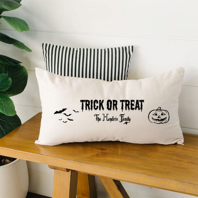 Personalized Halloween Lumbar Pillow Covers