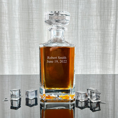 Personalized Square Decanter
