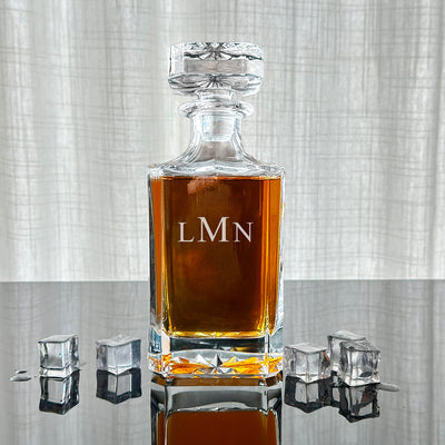 Personalized Square Decanter