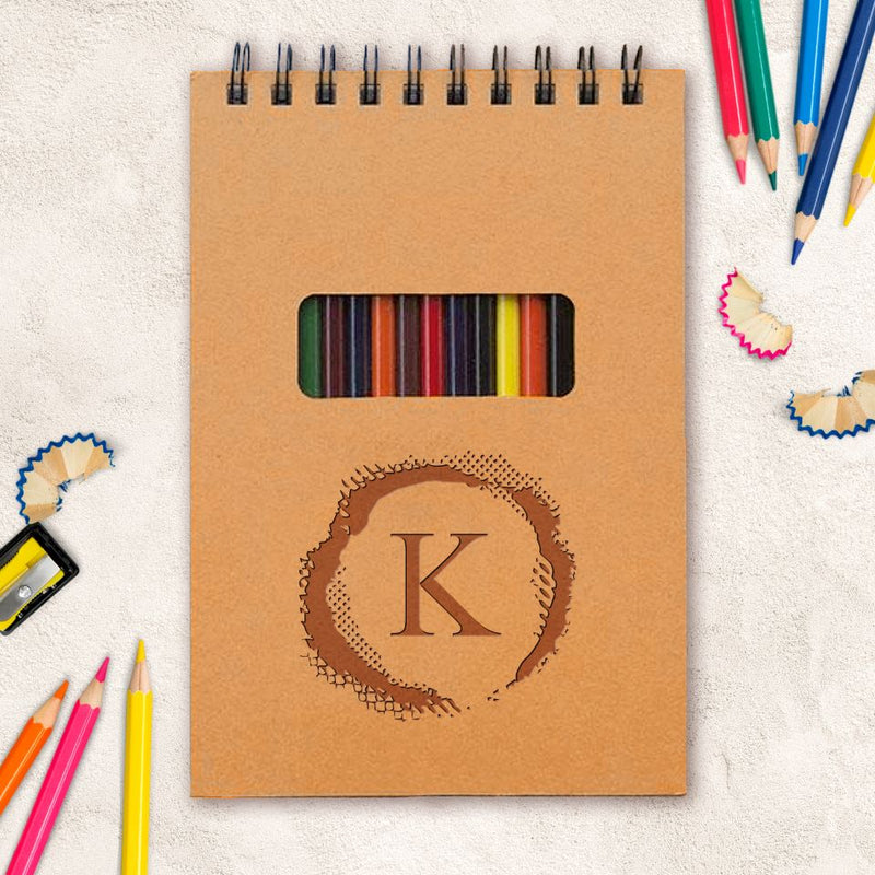 Personalized Monogram Sketch Pad
