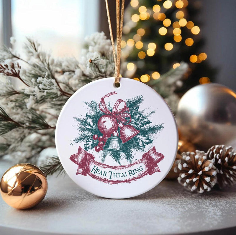 Personalized Bells Vintage Christmas Ornament -  - Completeful
