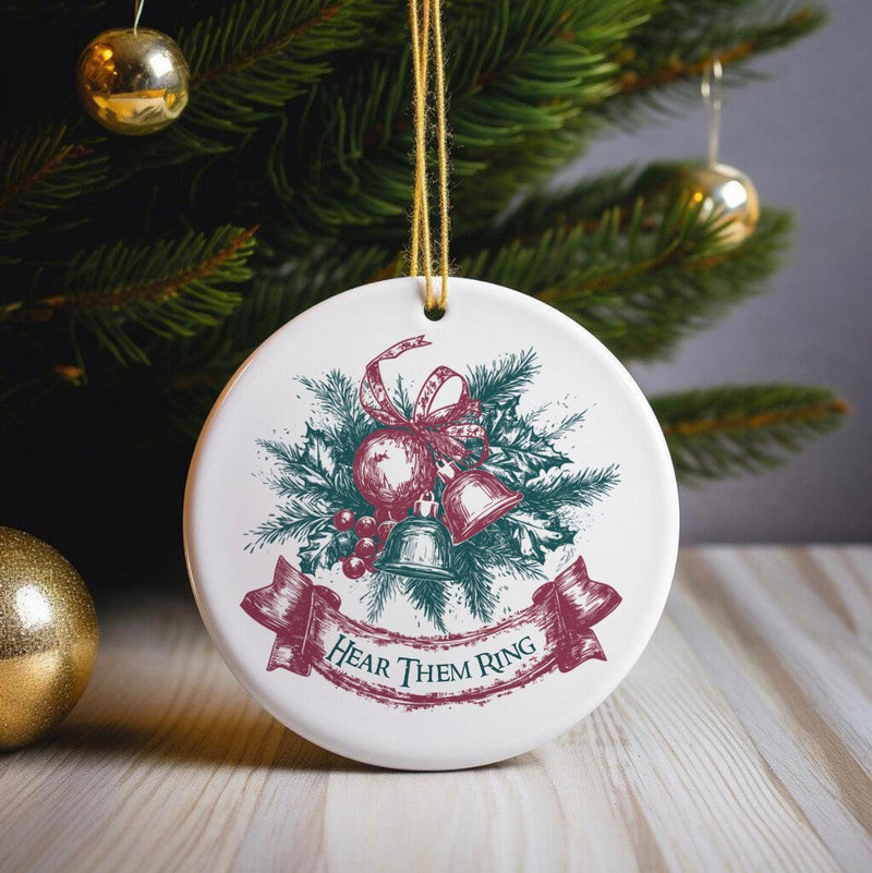Personalized Bells Vintage Christmas Ornament -  - Completeful