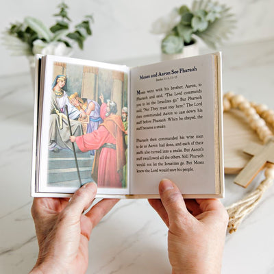 Personalized Small Illustrated Children's First Bible - Catholic