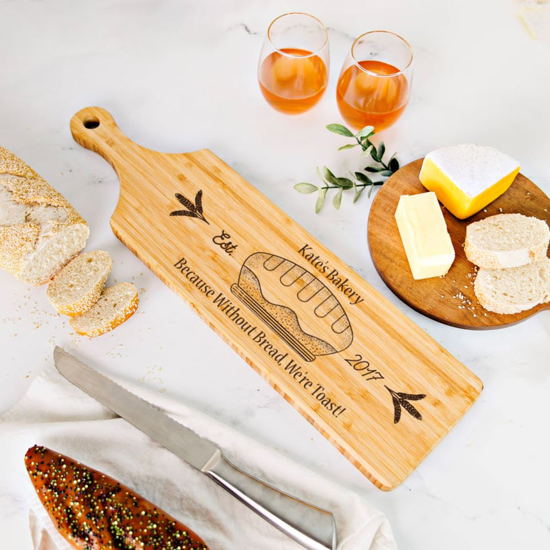 Personalized Stunning Large Bread Boards