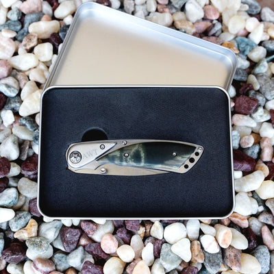 Personalized Camouflage Pocket Knife