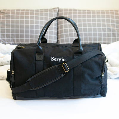Personalized Heavy Canvas Weekender Duffle Bags