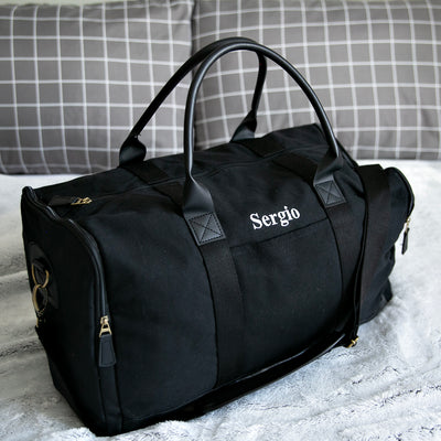 Personalized Heavy Canvas Weekender Duffle Bags