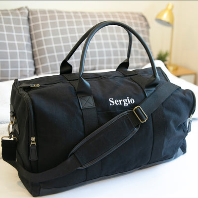 Personalized Heavy Canvas Weekender Duffle Bags