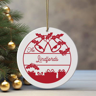 Personalized Christmas Ornaments - Modern Designs