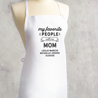 Personalized Best Mom Ever Aprons