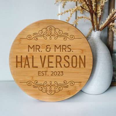 Personalized Lazy Susan - Couples Collection