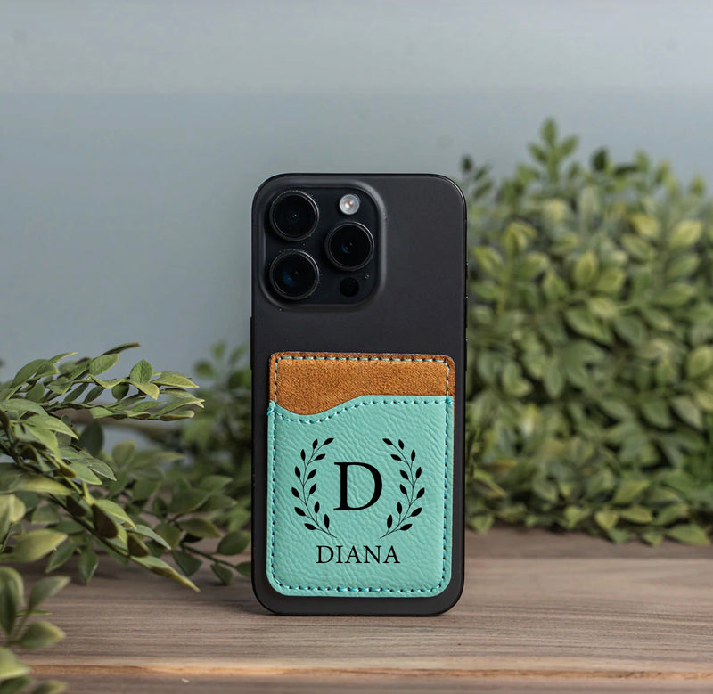 Personalized Leather Phone Wallets