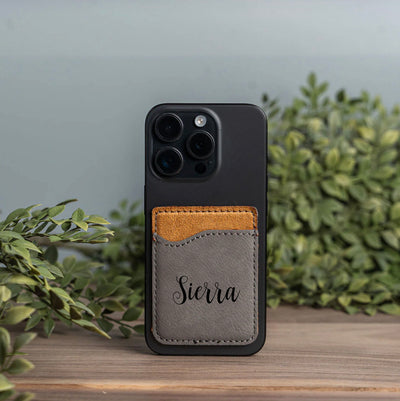 Personalized Leather Phone Wallets