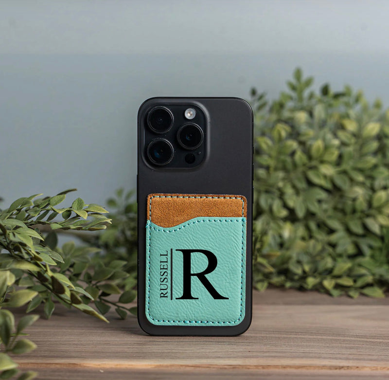 Personalized Leather Phone Wallets