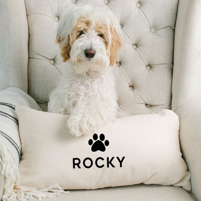 Personalized Pet Lumbar Throw Pillow Covers