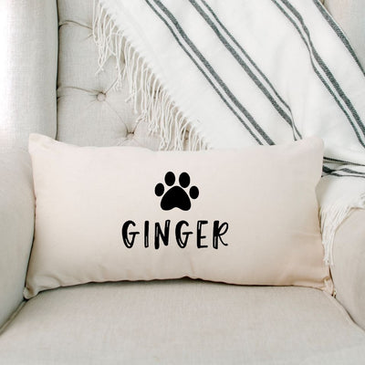Personalized Pet Lumbar Throw Pillow Covers