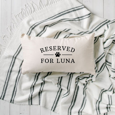 Personalized Pet Lumbar Throw Pillow Covers