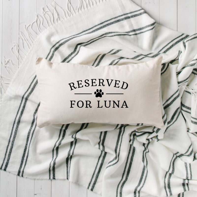 Personalized Pet Lumbar Throw Pillow Covers