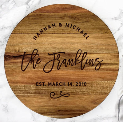 Personalized 16" Lazy Susan