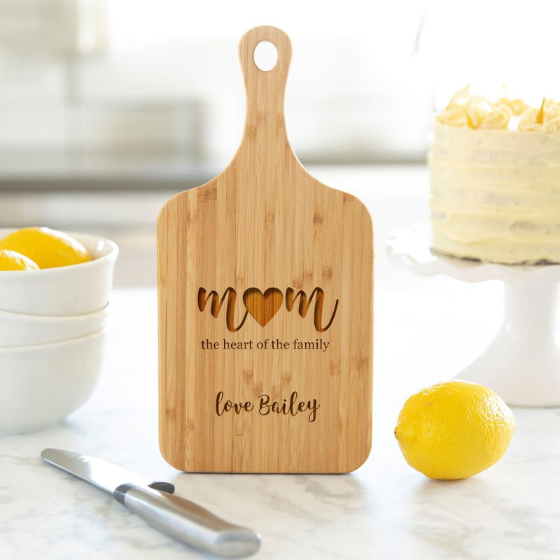 Personalized Handled Cutting Boards for Mom