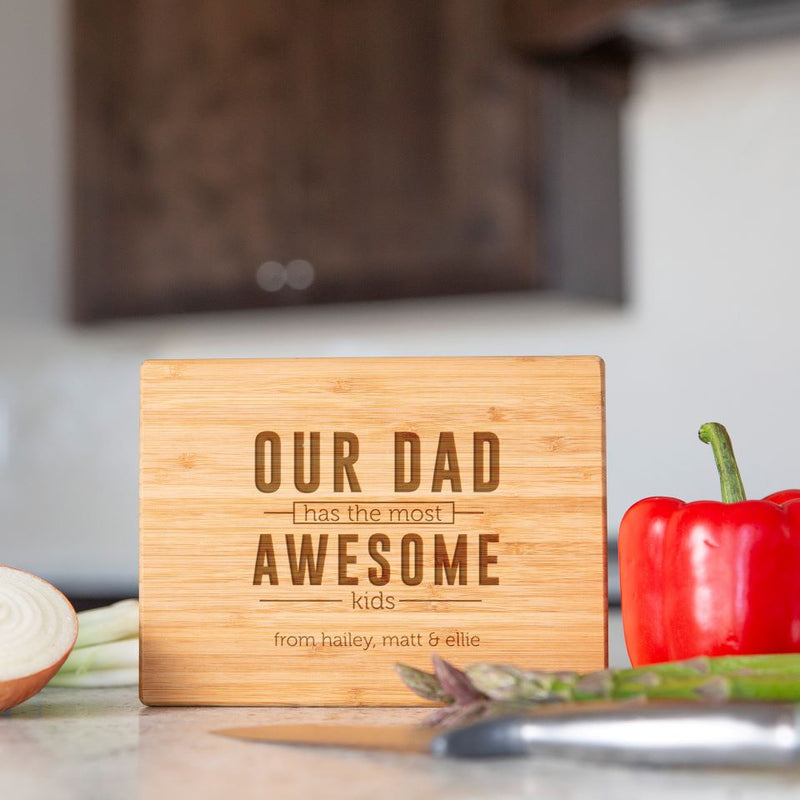 Personalized Bamboo Cutting Boards for Dad