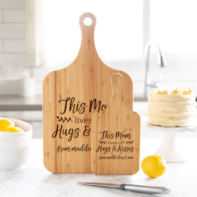 Personalized Handled Cutting Boards for Mom