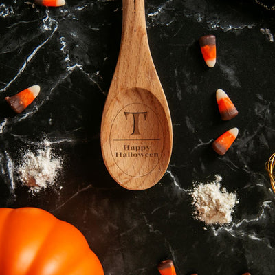 Personalized Haunted Halloween Spoons