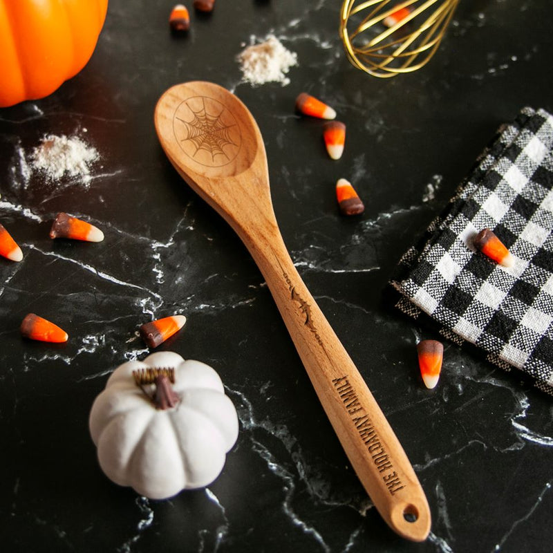 Personalized Haunted Halloween Spoons