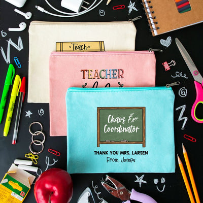 Personalized Teacher Pencil Bag