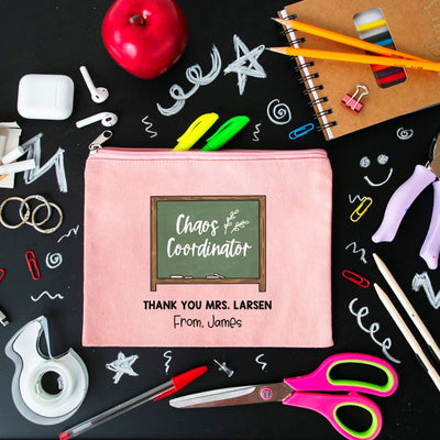 Personalized Teacher Pencil Bag