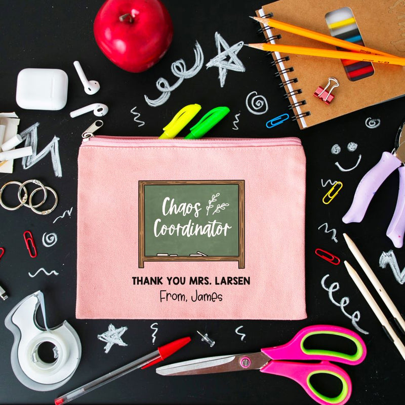 Personalized Teacher Pencil Bag