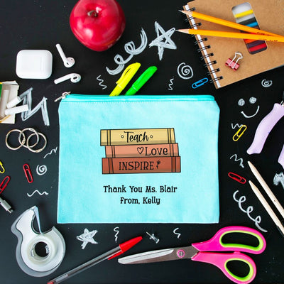Personalized Teacher Pencil Bag