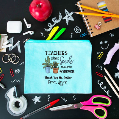 Personalized Teacher Pencil Bag