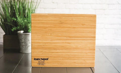 loanDepot - Personalized Cutting Board 11x13 Bamboo
