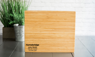 Homebridge - Personalized Cutting Board 11x13 Bamboo