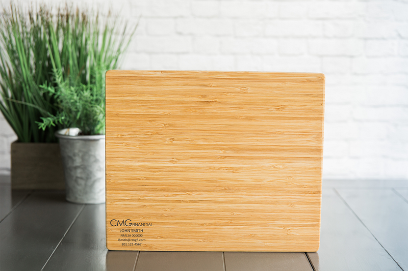 CMG Financial - Personalized Cutting Board 11x13 Bamboo