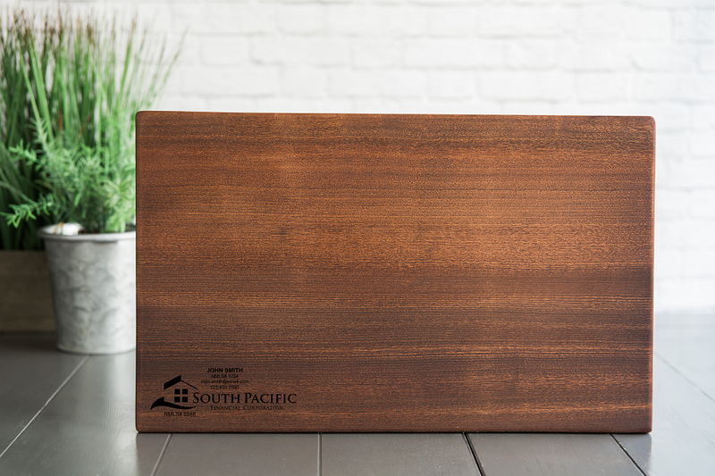 South Pacific - Personalized Beautiful 11x17 Mahogany Boards