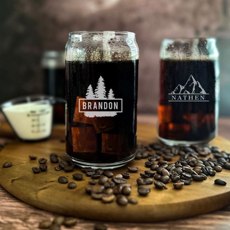 Personalized Glass Can - 16oz