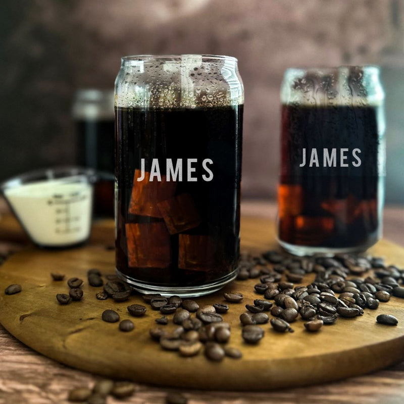 Personalized Glass Can - 16oz