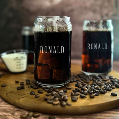 Personalized Glass Can - 16oz