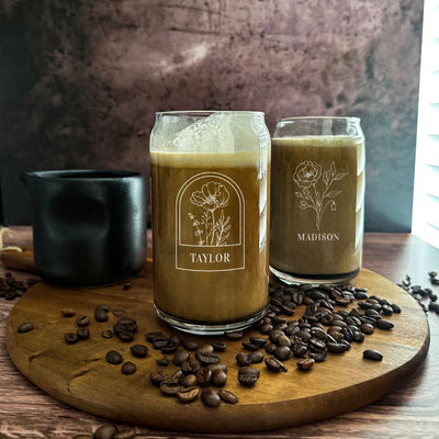 Personalized Glass Can - 16oz