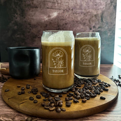 Personalized Glass Can - 16oz