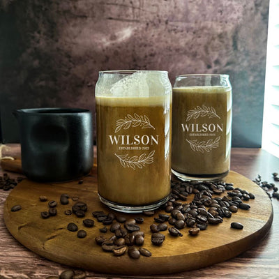 Personalized Glass Can - 16oz