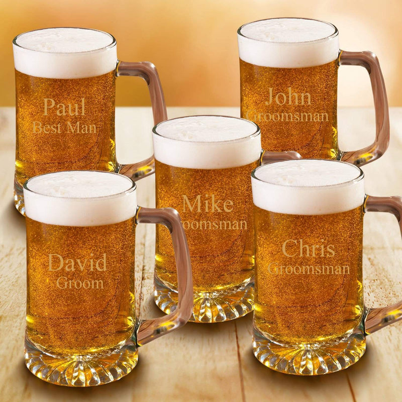 Personalized 25 oz. Beer Steins