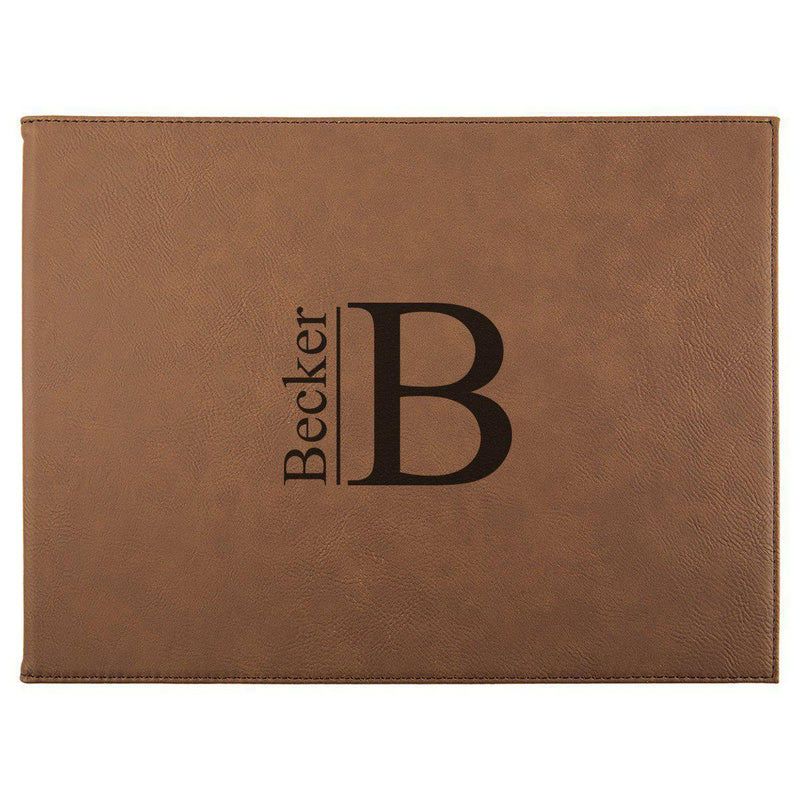 Personalized Certificate Holder - 9” x 12”
