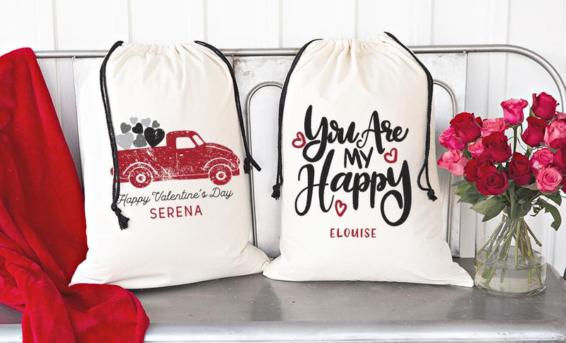 Personalized Valentine’s Day Jumbo Gift Bags