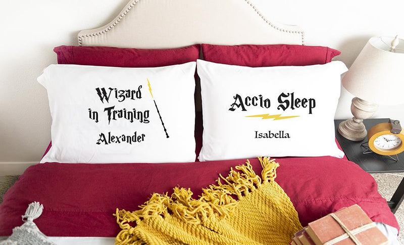 Personalized Wizard Pillowcases