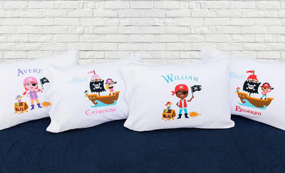 Corporate | Personalized Pirate Pillowcases
